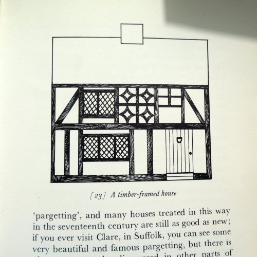 the dolls' house book - pauline flick - 1973 - timber framed suffolk house